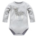 Pinokio Kids's Wild Animals Longsleeve Bodysuit