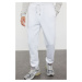 Trendyol White Regular/Normal Cut Elastic Legs Inside Polar Fleece/Warm Sweatpants