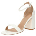 Dorothy Perkins Remienkové sandále 'Saskia Classic'  biela