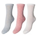 PIECES Ponožky 'Lea'  dymovo modrá / rosé / staroružová / biela