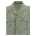 Bunda Woolrich Tropical Print Overshirt Sage Flower