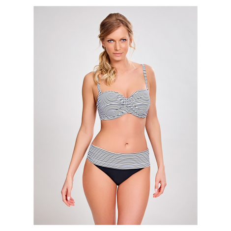 Vrchný diel plaviek Anya Stripe SW0893 - Panache černo - bílá