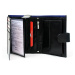 Peňaženka CE PR N104L VT.89 čierna a modrá jedna