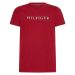 Tommy Hilfiger Tričko - CORP GRAPHIC TEE červené