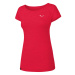 Salewa dámske turistické tričko Puez Melange Dry W Farba: Tmavočervená