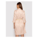 Rinascimento Košeľové šaty CFC0103418003 Ružová Regular Fit