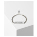Šperk Karl Lagerfeld K/Id Plaque Bracelet Šedá