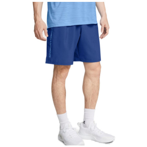 Pánske tréningové kraťasy UNDER ARMOUR UA Woven Wdmk Shorts - BLU