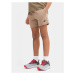 Chlapčenské teplákové kraťasy 4F JUNIOR SHORTS CAS M048-83S-BEIGE