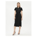 Calvin Klein Košeľové šaty K20K206657 Čierna Regular Fit