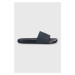 Šľapky Calvin Klein  POOL SLIDE pánske, tmavomodrá farba, HM0HM00636