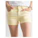 Shorts-JMP-SN-J706-11.12P-Light Yellow