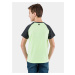 Neonovo zelené chlapčenské tričko s potlačou SAM 73
