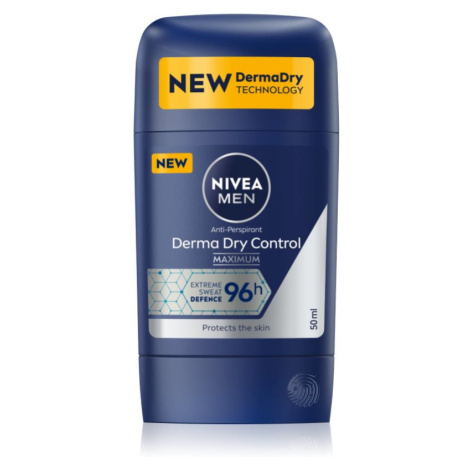 NIVEA MEN Derma Dry Control tuhý antiperspitant