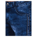 Tmavomodré pánske džínsové nohavice s vreckami UX3938