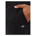 Gant Teplákové nohavice Shield 2009026 Čierna Regular Fit