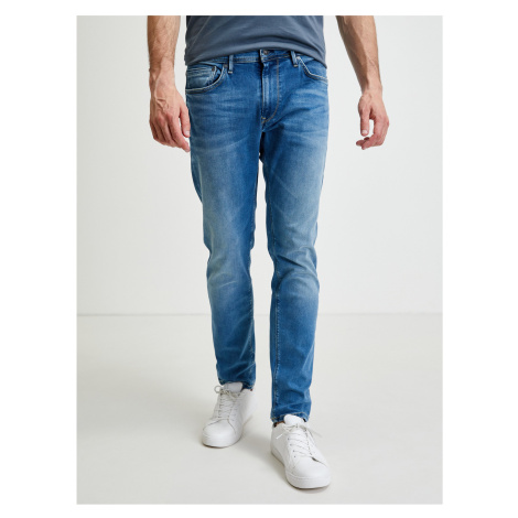Blue Mens Slim Fit Jeans Jeans Chepstow - Men Pepe Jeans