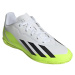 adidas X CRAZYFAST.4 IN J Detská halová obuv, biela, veľkosť