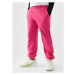 Dievčenské tepláky 4F JUNIOR TROUSERS-JWAW24TTROF754-55S-HOT PINK