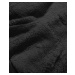 Teplý čierny teplákový dámsky komplet (YP-1104)