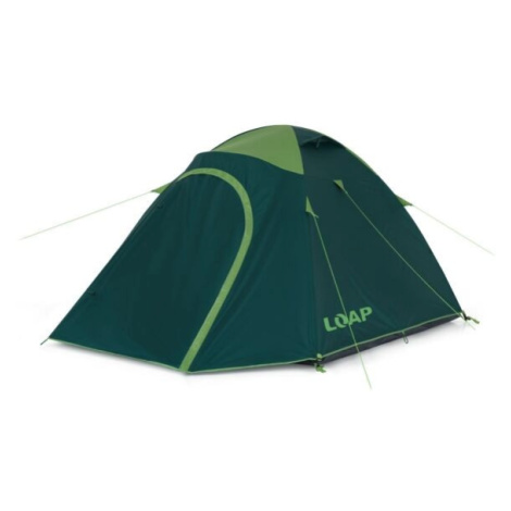 LOAP GRANITE 4 Outdoorový stan, tmavo zelená, veľkosť