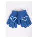 Yoclub Kids's Gloves RED-0200G-AA5A-001