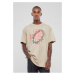 Men's T-Shirt God Loyalty Love Oversize Cream