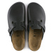 Birkenstock Boston Natural Leather Narrow Fit