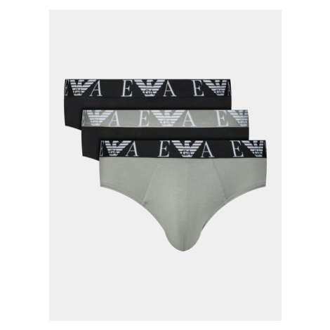 Emporio Armani Underwear Súprava 3 kusov slipov 111734 4R715 35321 Farebná