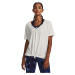 Tričko Under Armour Project Rck Completer Deep V T White Clay