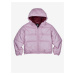 Light Purple Women's Quilted Winter Jacket with Hood Converse Embroide - Women