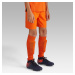 Detské futbalové šortky Viralto Club oranžové