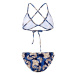 Aquafeel baroque ornament sun bikini blue l - uk36