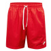 Nike Sportswear Funkčné nohavice  červená / biela