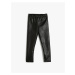 Koton Faux Leather Look Leggings with an Elastic Waist.