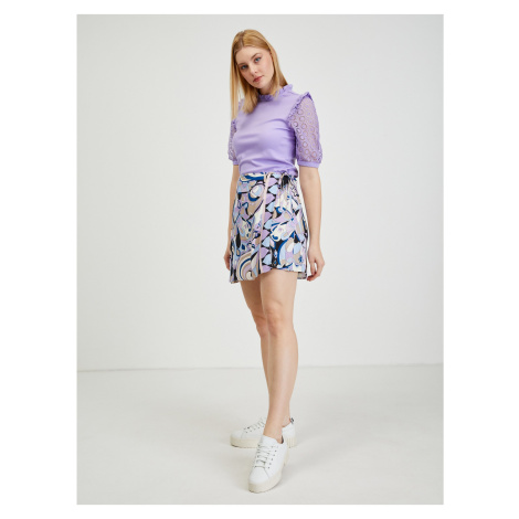 Modré zavinovacie sukne