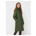 Green winter stitch coat Jacqueline de Yong