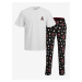 Men's Patterned Pajamas Jack & Jones Candy Santa - Men