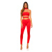 Sexy KOUCLA Jumpsuit with Cut Outs red Einheitsgroesse