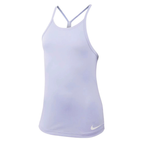 Dívčí tílko Nike Dry Elastika Tank světle fialové