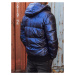 Navy blue men's winter hooded jacket Dstreet TX3947