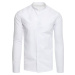 Biela košeľa so stojatým golierom DX2344