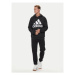 Adidas Mikina Essentials French Terry Big Logo Hoodie IC9363 Čierna Regular Fit