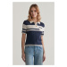 SVETER GANT COLOR BLOCKED POLO KNIT EVENING BLUE