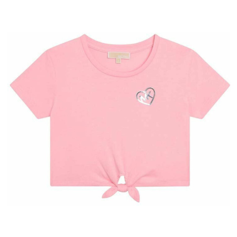 Detské tričko Michael Kors ružová farba
