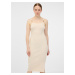 Orsay Beige women's midi dress - Women's