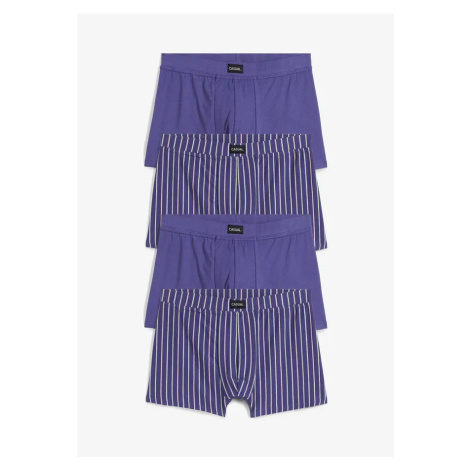 Boxerky, úzke (4 ks v balení) bonprix