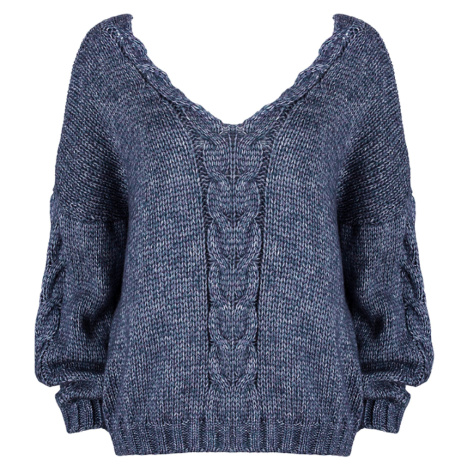 Kamea Woman's Sweater K.21.610.12 Navy Blue