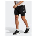 Adidas Športové kraťasy Designed for Running 2-in-1 Shorts HN8023 Čierna Regular Fit
