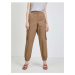 Brown trousers with pockets VILA Allo - Ladies